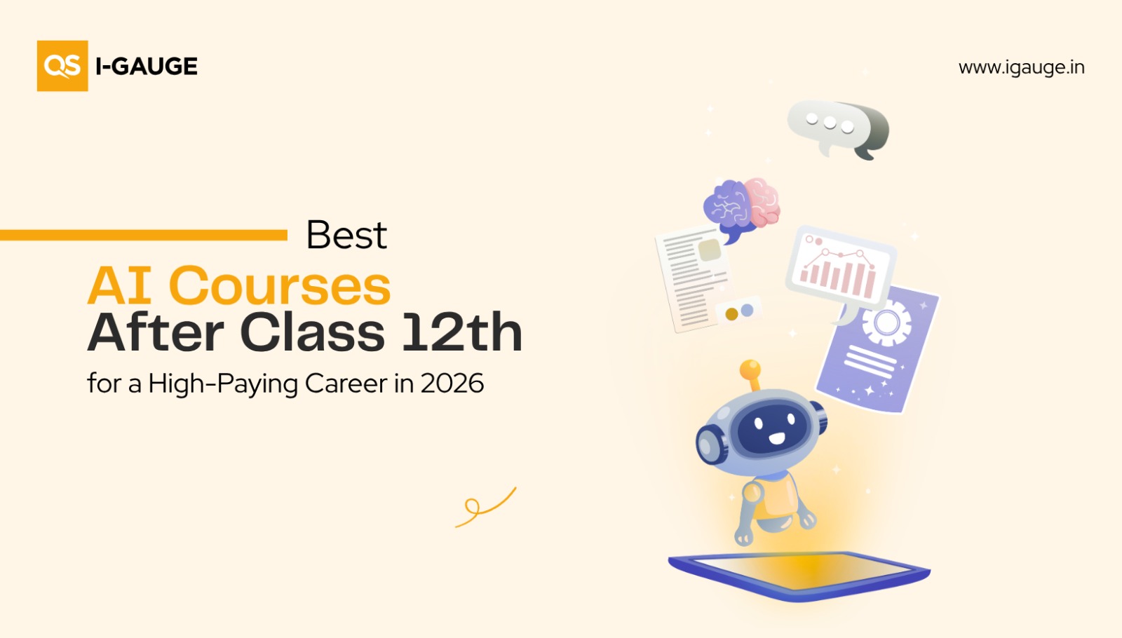 Best AI Courses After 12th for a High-Paying Career in 2026 | QS I-GAUGE