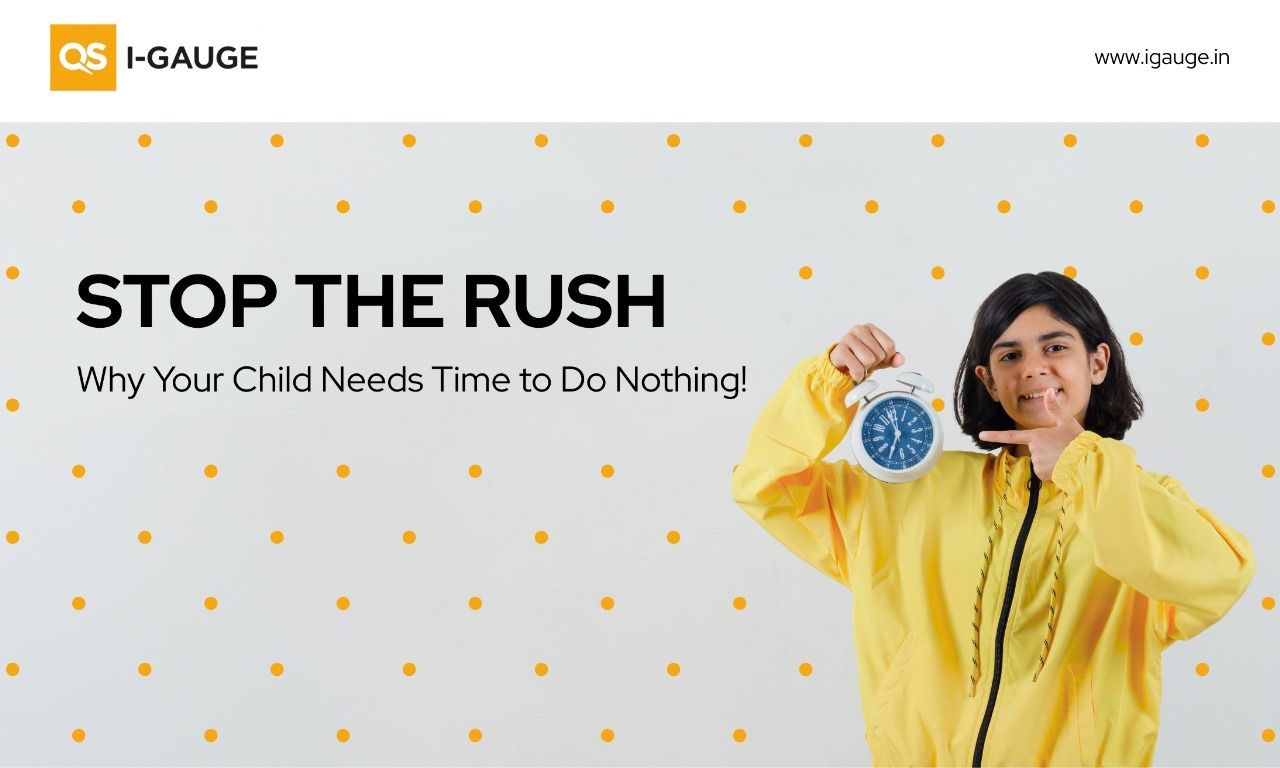 Stop the Rush: Why Your Child Needs Time to Do Nothing